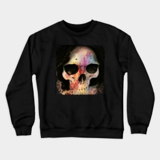 Colourful Skull with FLY Crewneck Sweatshirt